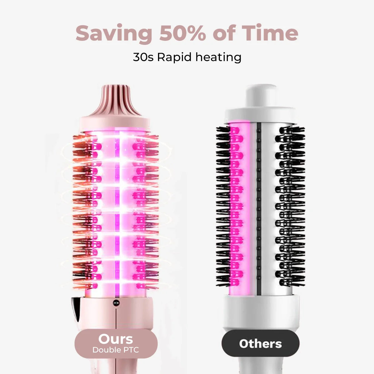 Noura Beauty Negative ION Thermal Brush