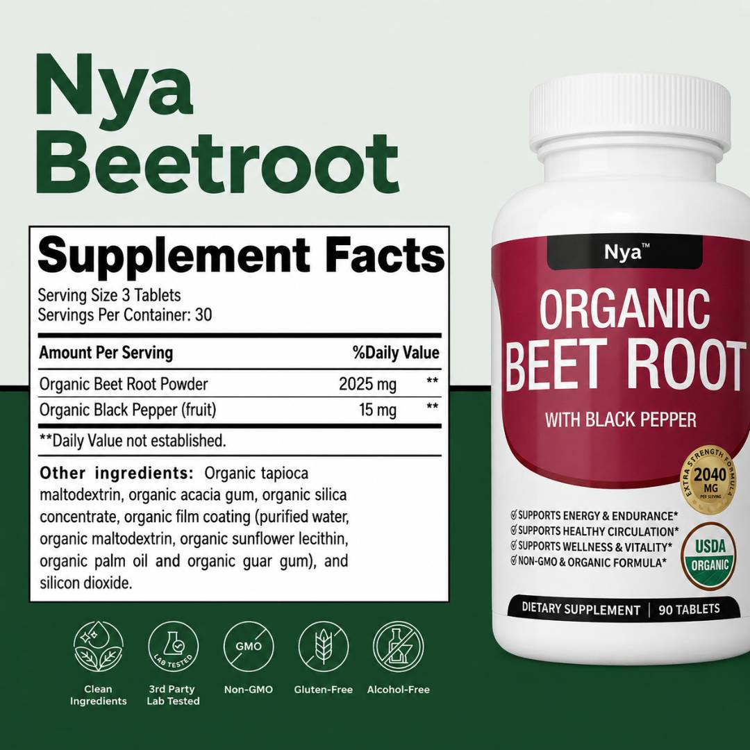 Nya™ - Organic Beet Root