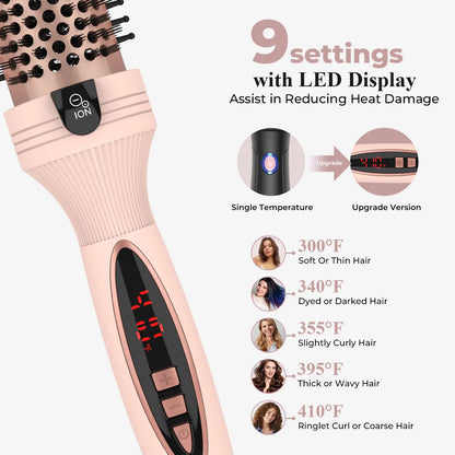 Noura Beauty Negative ION Thermal Brush