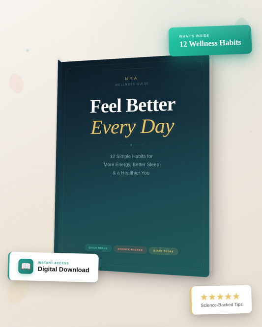 Feel Better Every Day - Nya Wellness Guide