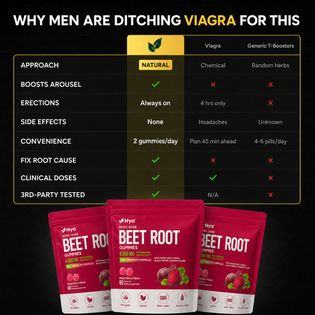 NYA PERFORMANCE BEETROOT GUMMIES