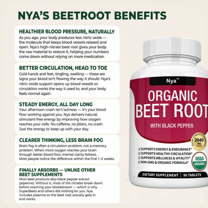 Nya™ - Organic Beet Root