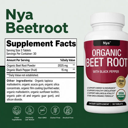 Nya™ - Organic Beet Root